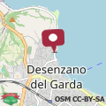 Map La Galleria d'arte di Desenzano -Luxury Gold Loft-