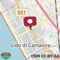 Map La Ginestra di Lido di Camaiore