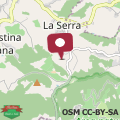 Map La Gufaia - holiday house with private pool near Florence