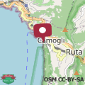 Map La Lampara Camogli