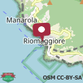 Map La Ligure nel Mare - the Sunset apt with SEA VIEW