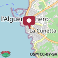 Mappa La Llua Alghero