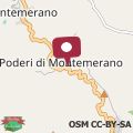 Map La Loggetta dei Poderi - 5' dalle Terme di Saturnia