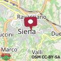 Map La Loggia near Piazza del Campo