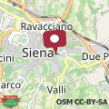 Mappa La luce di Siena