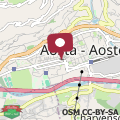 Map LA LUPA Apartment - In the heart of Aosta with car Box