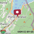 Mappa La Madonnina - Porto Ceresio Lago di Lugano