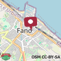Map La Maison Blanche - Fano Historical Center