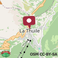 Map La Maison di La Thuile