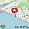 Mappa La marina di ostia