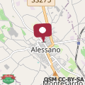 Mapa La Masseria di Alessano Zaffiro Suite