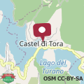 Mappa La Minicasa al Lago del Turano