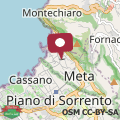 Mapa La Pennichella Sorrentina Relais