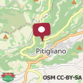 Mappa La Pergola del Kiwi a Pitigliano