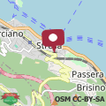 Map La Perla casa in centro Stresa vista lago