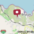 Map La Perla di Brucoli