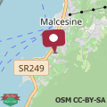 Mappa La Perla Malcesine MGH 5