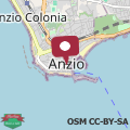 Map La Piazzetta Anzio