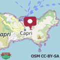 Mapa La Piccola, Capri