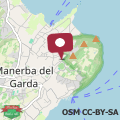 Map La Pietra del Garda by Bookinggardalake