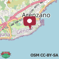 Mapa Arenzano PISCINA PRIVATA