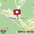 Map La Prebeluna da Ceve