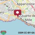 Map La reggia del mar - Genova Sturla, mare e Gaslini