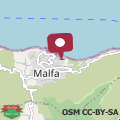 Map La Resilienza - Villetta Eoliana sul mare, in centro a Malfa