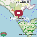 Map La rosa dei venti-Portovenere