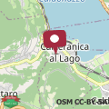 Map La Rosa, vista sul lago di Caldonazzo