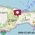 Map La Sisina - Capri