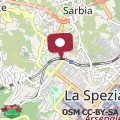 Map La Spezia Apartment Downtown Station 5 Terre