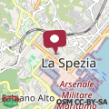 Map La Spezia Central Flat with Balcony