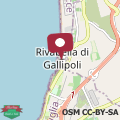 Map La Spiaggia sotto Casa Gallipoli