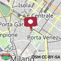 Map La tana del Leone in centro a Milano