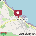 Map La Tana del Lupo - San Foca