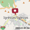 Map La Taverna Iglesias