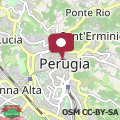 Map La Terrazza Felice - in centro a Perugia