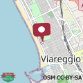 Map La terrazza su Viareggio