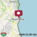 Mapa LA TERRAZZA SUL MARE - NUMANA -