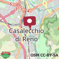 Mappa La Terrazza sul Reno - in pieno centro-due passi da Villa Chiara - comodo Unipol Arena