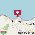 Mapa La Tonnara di Bonagia Resort