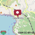 Karte La Trabacca, attico nel pieno centro di Levanto