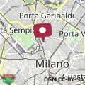 Mapa La trama di Brera