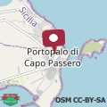 Mappa La Trinacria di Capo Passero