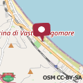 Map La Villetta sul Mare