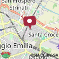 Mappa LaCasaDelleCoseBelle B&B Reggio Emilia