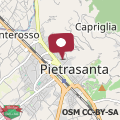 Map LaCasadiChiara nel cuore di Pietrasanta