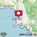Map LaCasaDiUgo in the heart of Lerici AC