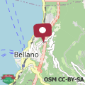 Map Lake Como Windrose - Rosa dei Venti